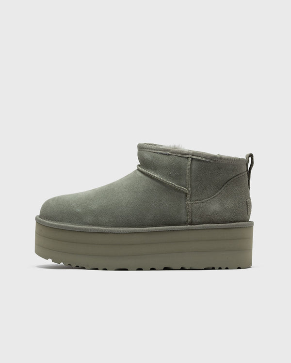 Ugg WMNS CLASSIC ULTRA MINI PLATFORM green