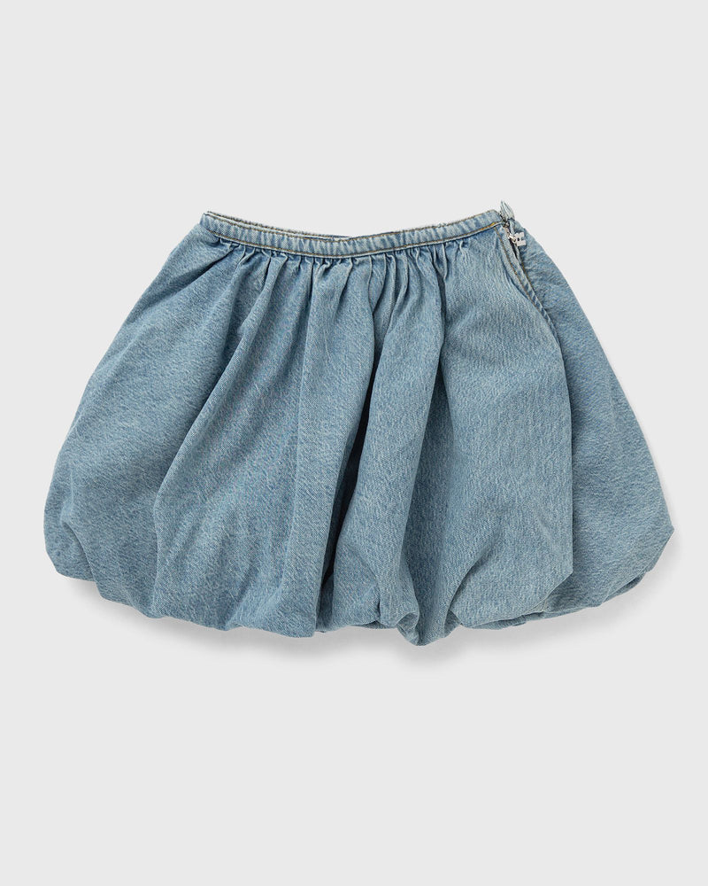 ROTATE Birger Christensen Denim Balloon Skirt blue