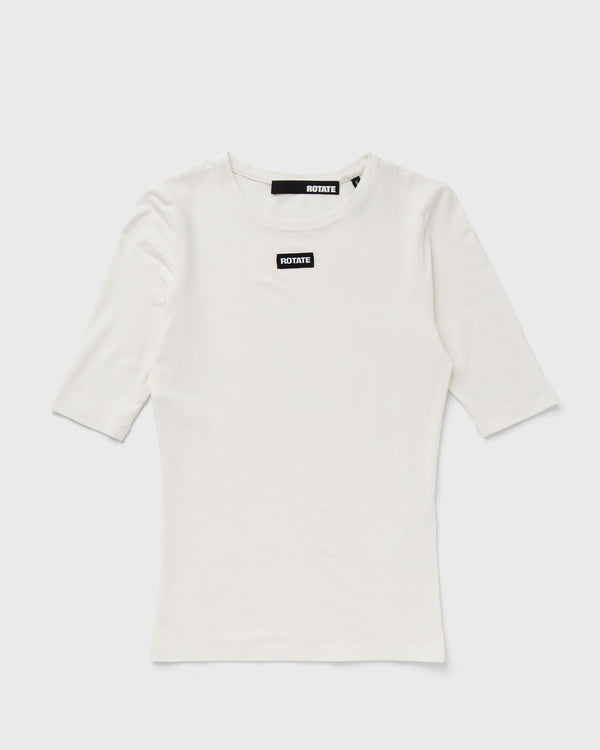 ROTATE Birger Christensen Short Sleeve Tee white