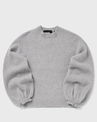 Rotate Birger Christensen Knit Wide Sleeve Jumper Grey