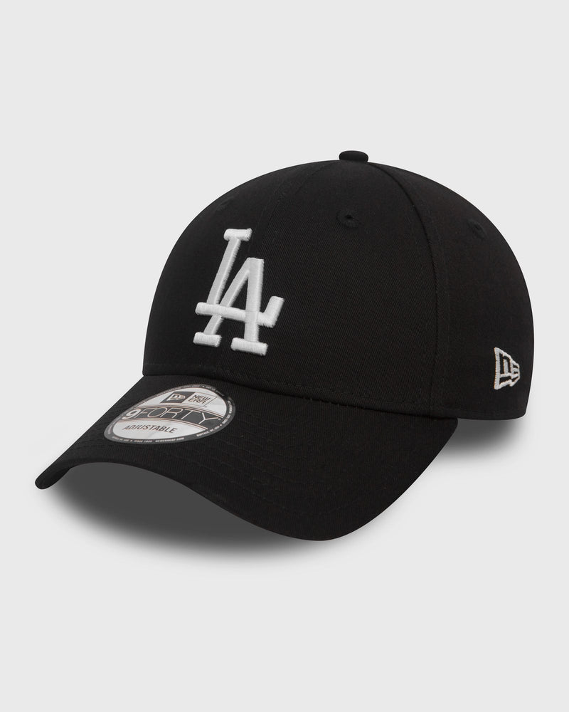 new era LEAGUE ESSENTIAL LOS ANGELES DODGERS black