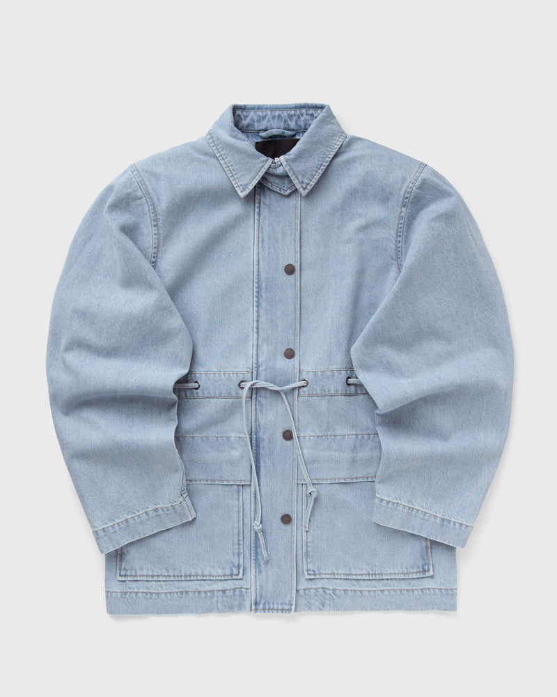 ROTATE Birger Christensen Laced Denim Jacket blue