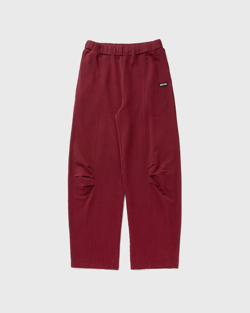 ROTATE Birger Christensen TERRY BACK SWEATPANTS red