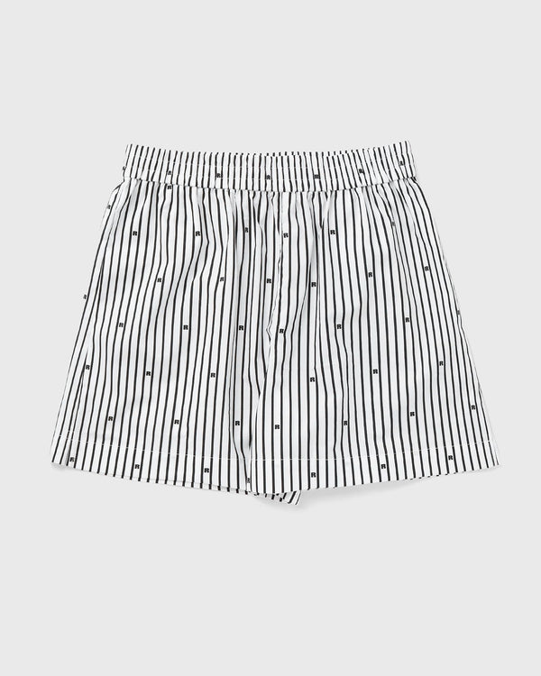 ROTATE Birger Christensen POPLIN SHORTS black|white