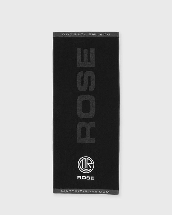 Martine Rose GYM TOWEL black