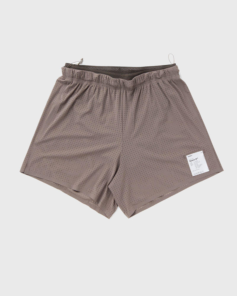 Satisfy Running Space-O 5 shorts brown
