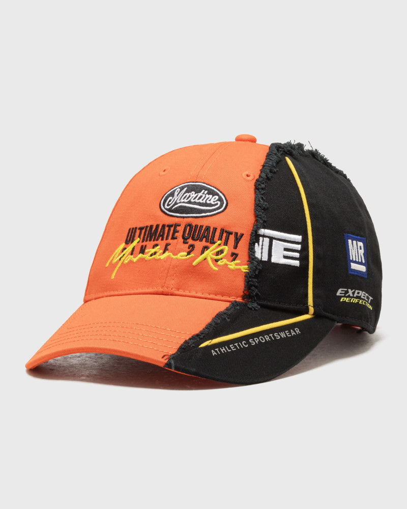 Martine Rose COLLAGE CAP black|orange