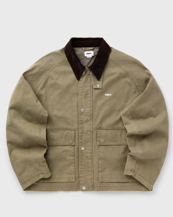 Obey Obey caden work jacket brown