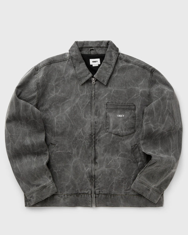 Obey Obey workman zip jacket black