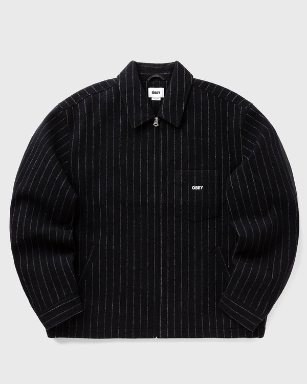 Obey Obey vernon zip jacket blue