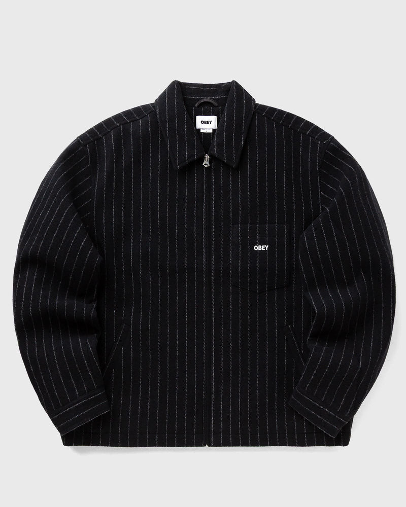 Obey Obey vernon zip jacket blue