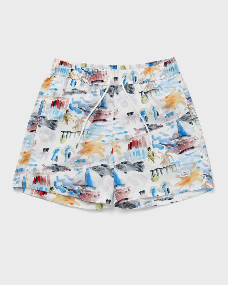 Edmmond Studios HOLIDAYS SHORTS white
