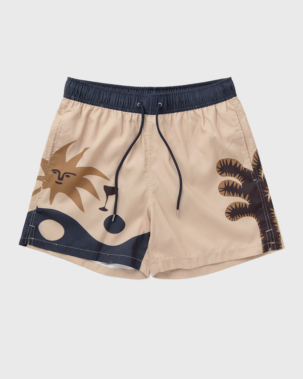 Edmmond Studios YIN YANG SUN SHORTS beige
