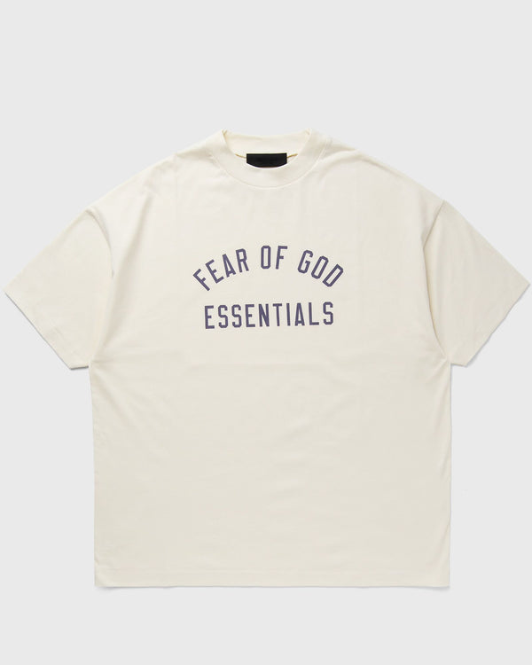 Fear of God Essentials JERSEY CREWNECK TEE beige