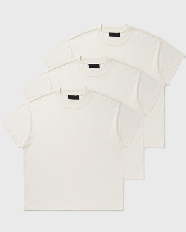 Fear of God Essentials 3-PACK ESSENTIAL TEE beige