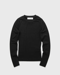 Fear of God Essentials Womens Fitted Long Sleeve Tee Black
