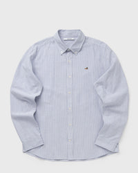 Edmmond Studios Duck Striped Shirt Blue