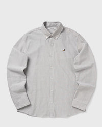 Edmmond Studios Duck Striped Shirt Brown