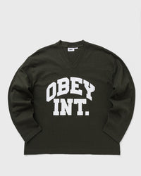 Obey Football Jersey Ls green