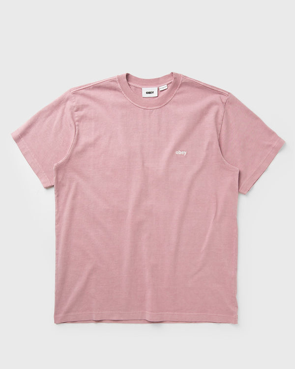 Obey Lowercase pigment tee ss pink