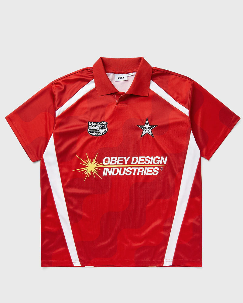 Obey SOCCER JERSEY red