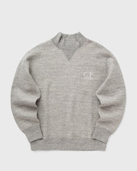 C.p. Company Sweatshirts Turtle Neck in Melange Japanese Fleece Grey