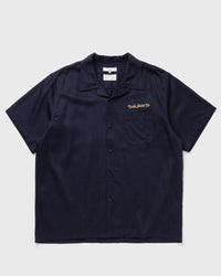 Nudie Jeans Arthur Bowling Shirt 8 Wonders Blue