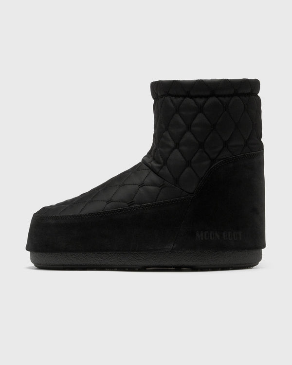 moon boot ICON LOW NOLACE QUILTED black