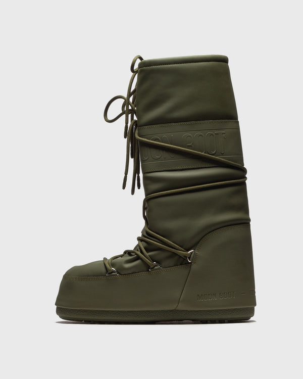 moon boot ICON RUBBER green