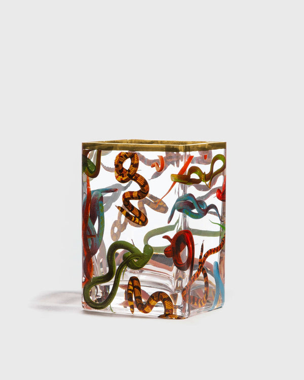 Seletti Glass Vase Toiletpaper - Snakes