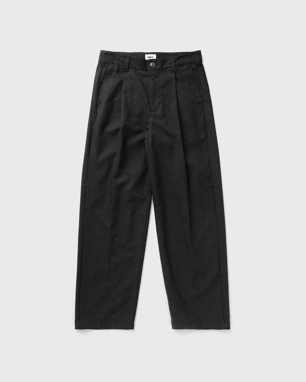 Obey Armel pleated pant black