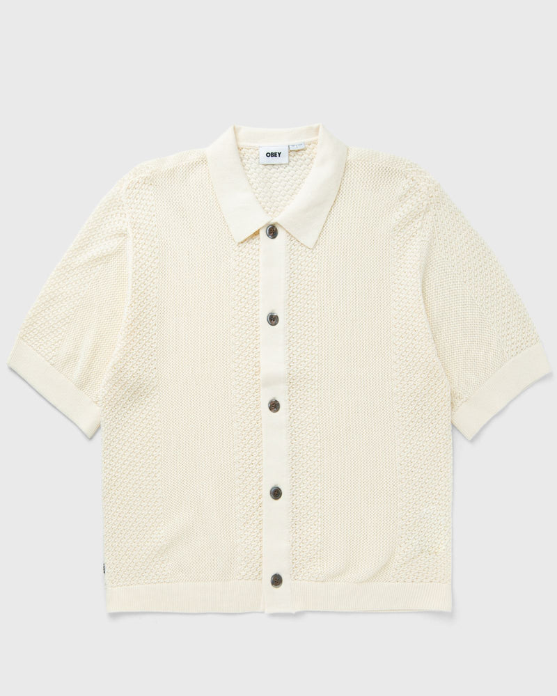 Obey EVAN SWEATER SHIRT beige