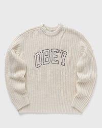 Obey Collegiate Sweater white