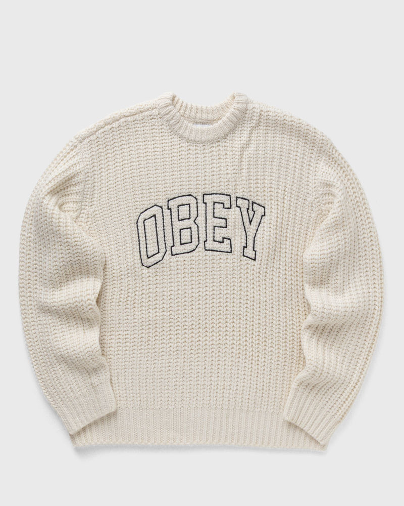 Obey Collegiate Sweater white
