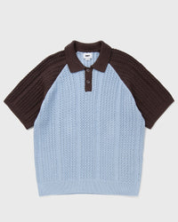 Obey Abel Polo Sweater Blue