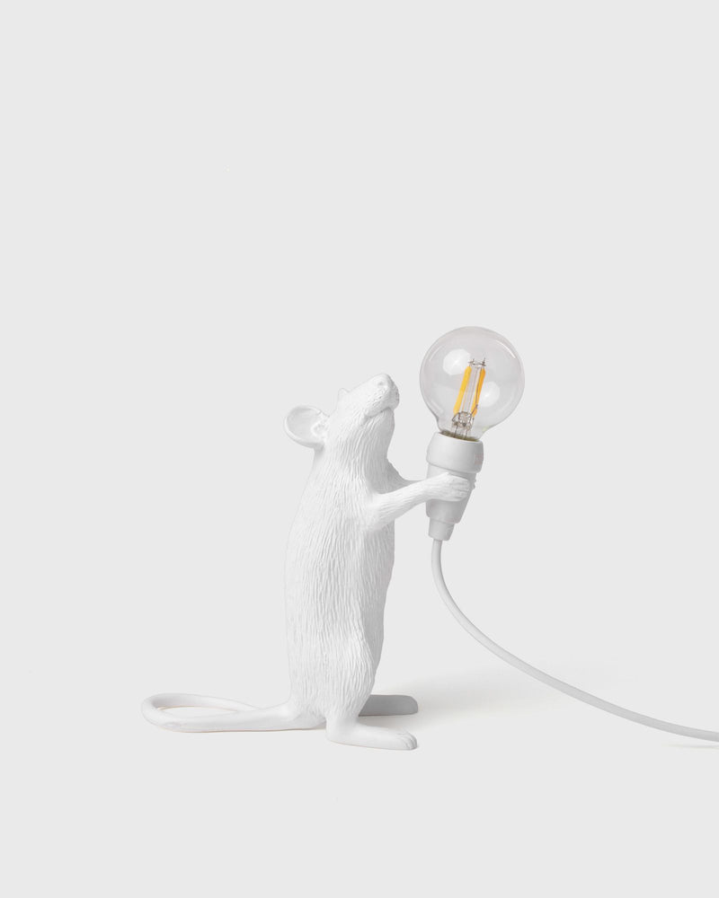 Seletti Mouse Lamp-step Resin LAMP - Standing USB white