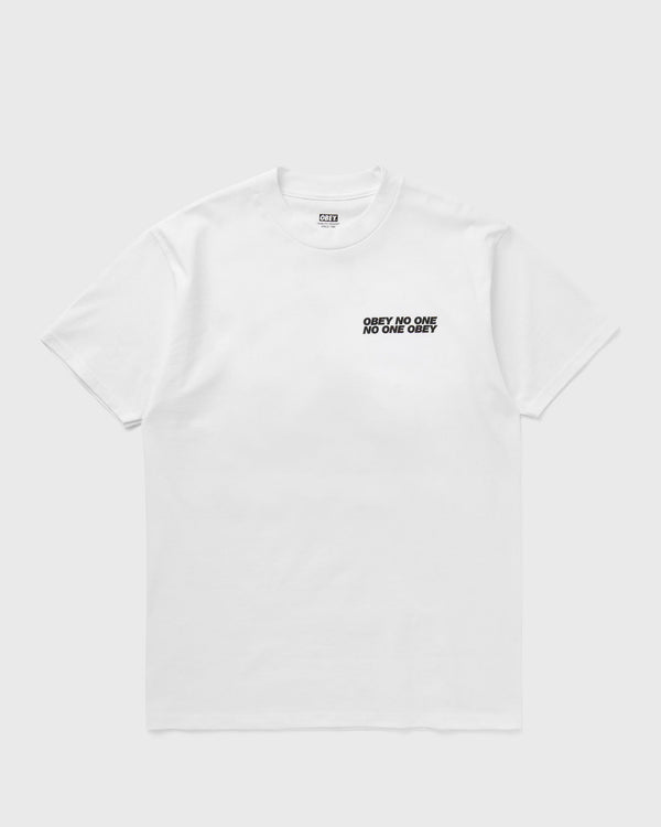 Obey NO ONE TEE white