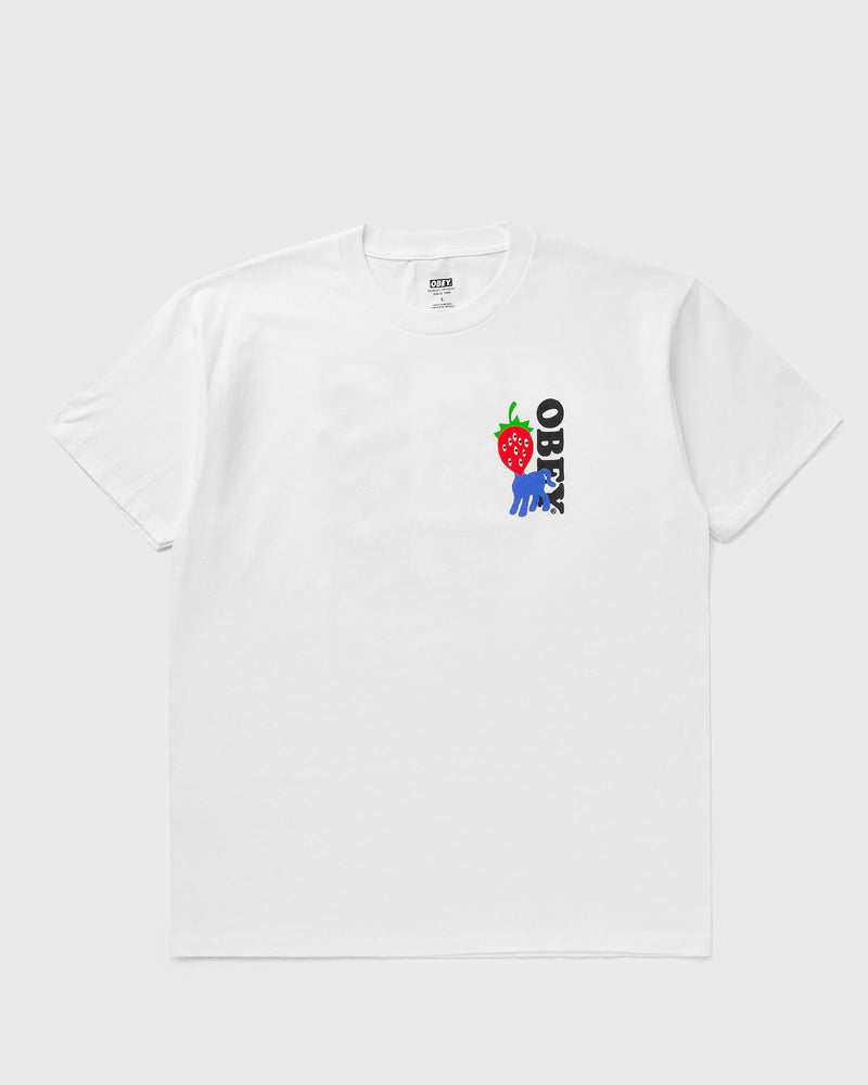 Obey STRAWBERRY white