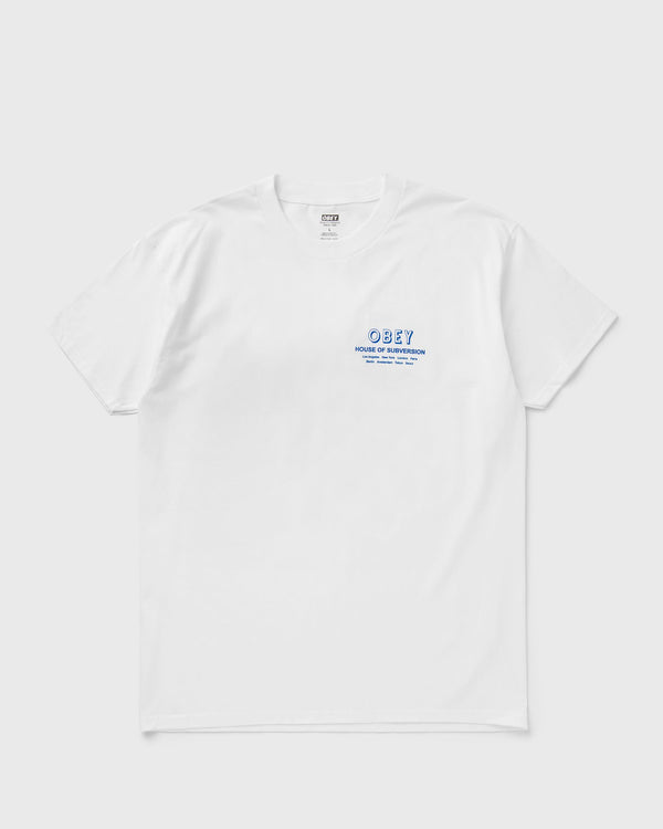 Obey Obey house of subversion white