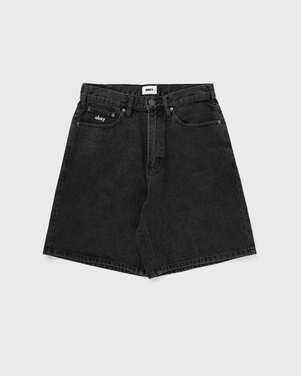 Obey BIGWIG BAGGY DENIM SHORT black