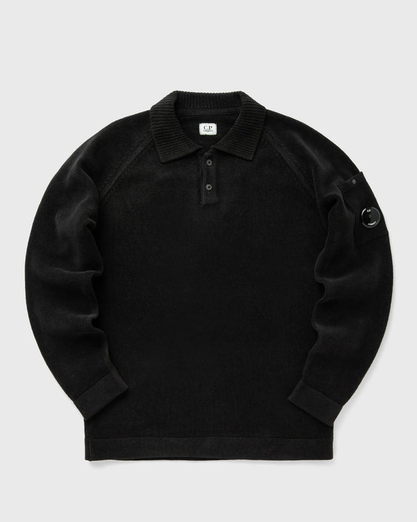 C.P. Company Chenille Cotton Polo Knit