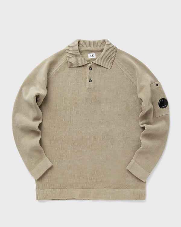 C.P. Company Chenille Cotton Polo Knit