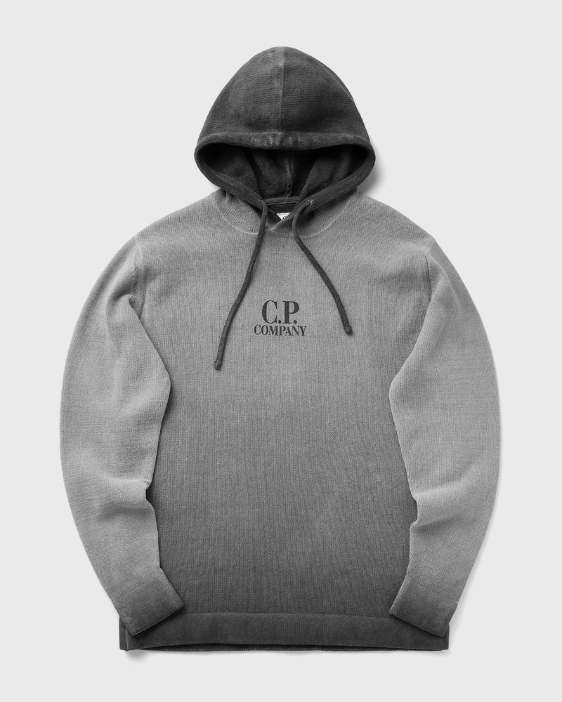 C.P. Company CHENILLE COTTON HOODED KNIT green