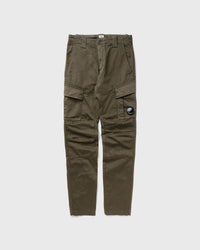 C.P. Company Sateen Stretch Cargo LENS Pants green