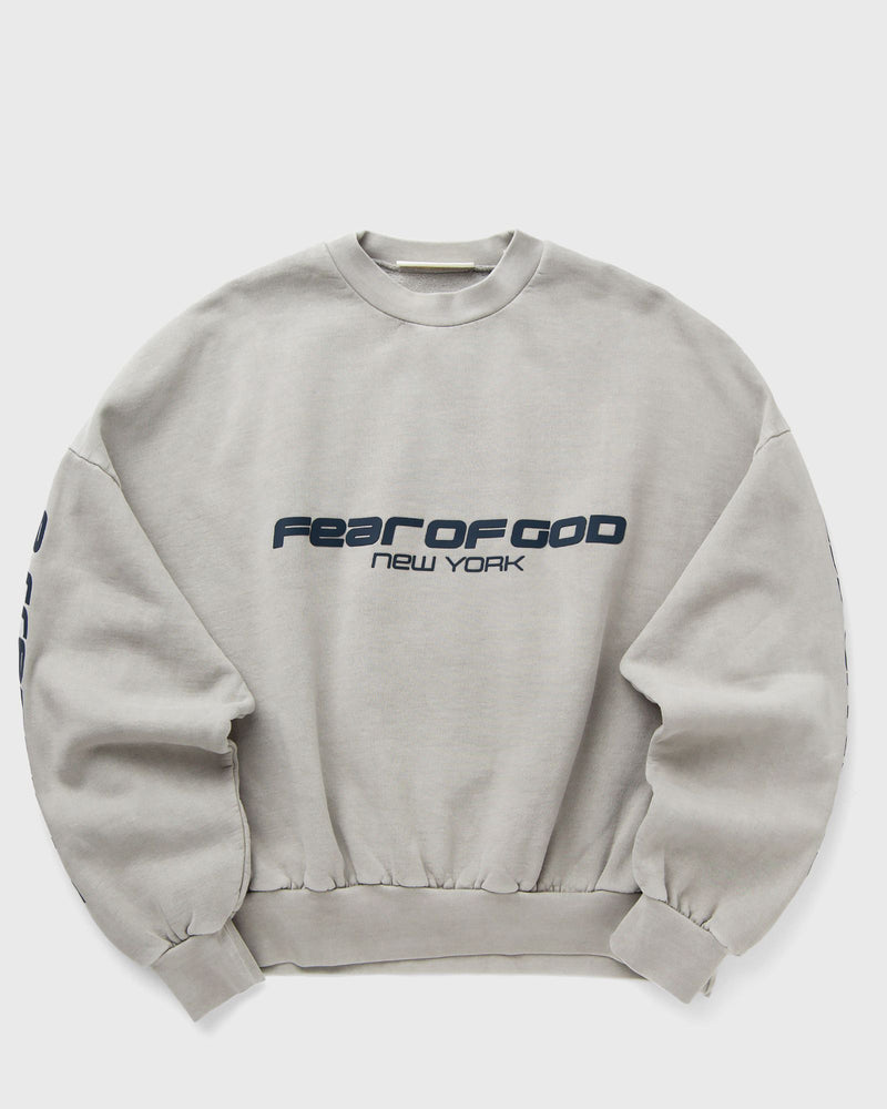 Fear Of God Essentials Cropped Relaxed Sweatshirt grey