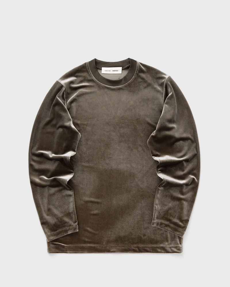 Fear Of God Essentials Wmns Classic Long Sleeve Tee Brown
