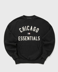 Fear Of God Essentials White SOX Sport FIT Crewneck black