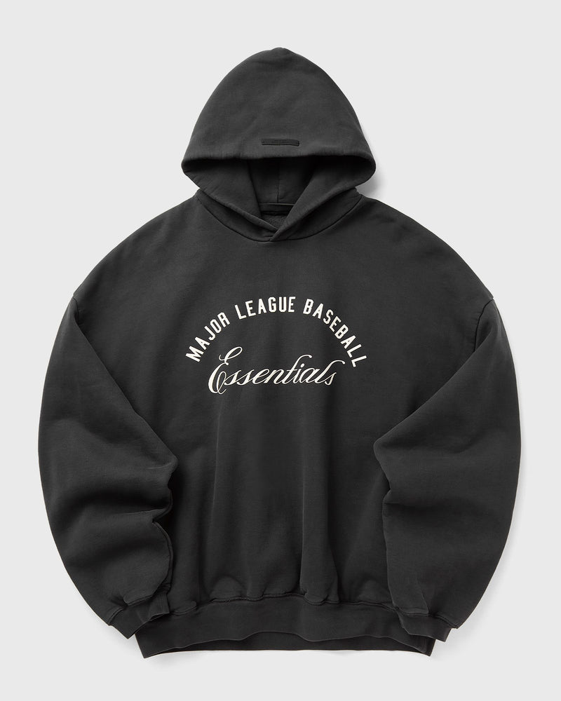 Fear Of God Essentials Mlb Sport Hoodie Black
