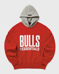 Fear Of God Essentials Bulls Sports FIT Hoodie red