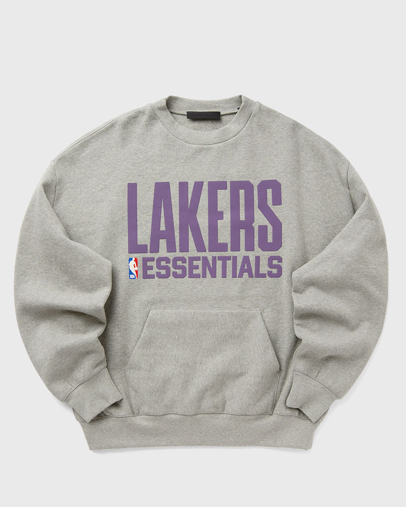 Fear of God Essentials LAKERS SPORTS FIT CREWNECK grey